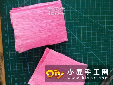 用皱纹纸做花,不但简单,也可以美翻了!教程学起来!