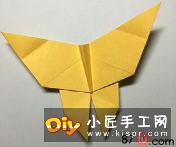 简单折纸教程,几个步骤就折出美丽的纸蝴蝶,你试过吗?