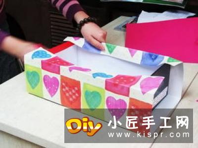 适合放丝巾的扁形礼品盒做法 折起来很简单！