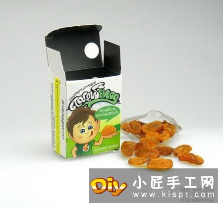 好吃又好玩！ 自带折纸分解图的创意包装盒