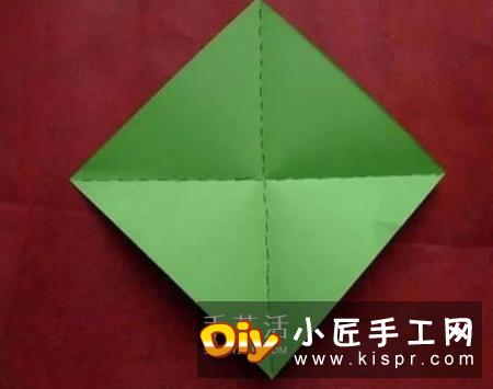 手工折叠百合花图解 简单纸百合的折法步骤