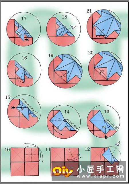 平面螃蟹怎么折图解 像画出来的小螃蟹折纸