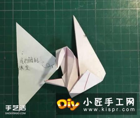 立体大公鸡折纸图解 折纸公鸡的方法步骤图