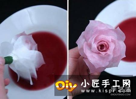 大气牡丹花的制作方法 餐巾纸做牡丹纸花教程