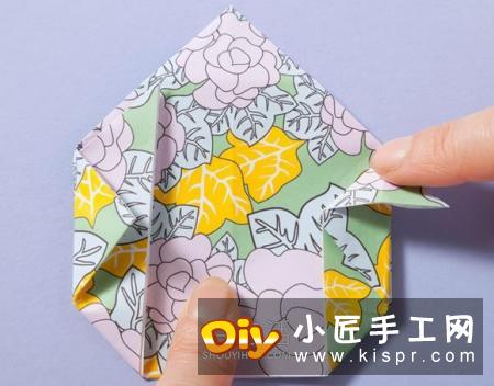 简单的收纳盒折纸教程 四四方方很好看！