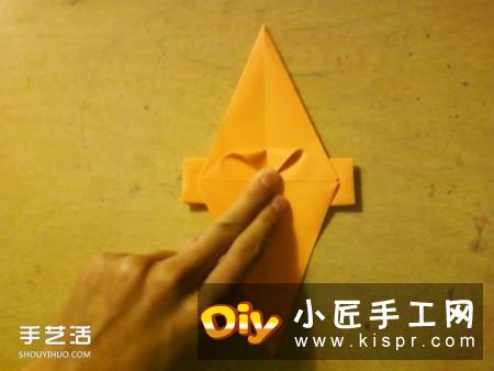 怎么用纸折大象的方法 平面大象的折纸图解