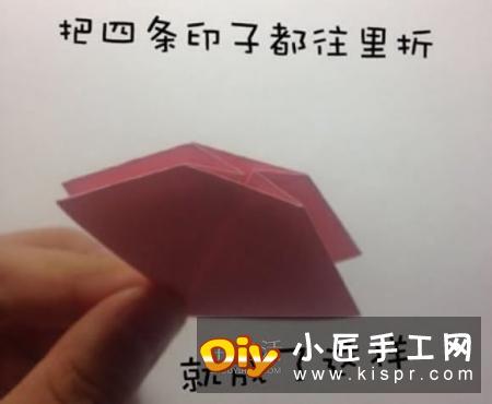 折纸蝴蝶结的步骤和图解 简单的蝴蝶结怎么折