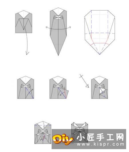 羊年红包的折法图解 折出一个带“羊”字的红包