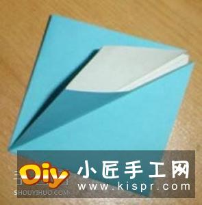 X翼战斗机折纸方法 怎么折X翼战斗机图解
