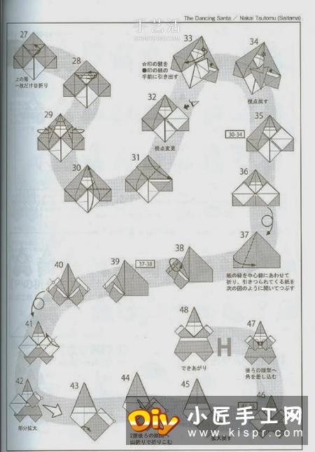 圣诞老人舞蹈动作图,动动手、动脚就能展现各种诙谐的动作哦!