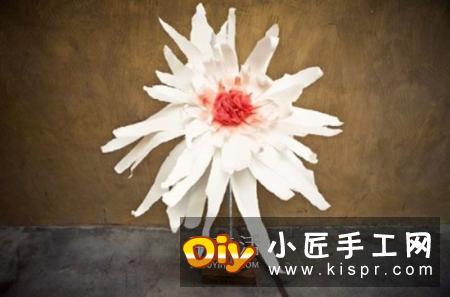 简单又漂亮大纸花的做法 可以用作婚礼装饰