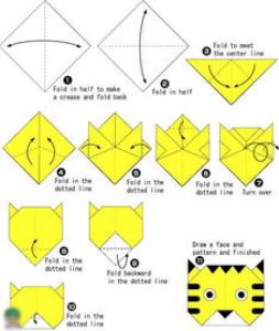 儿童折纸弹簧图解教程 简单弹簧的折法步骤