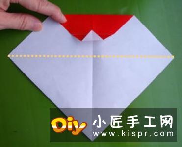 简易折纸枫叶的教程 红包纸折枫叶折法图解