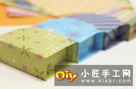 简单折纸礼物盒图解 长方形礼品盒的折法