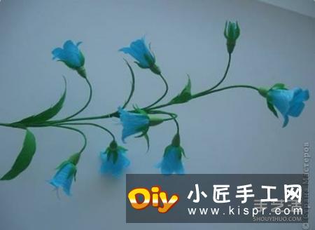 皱纹纸花的折法图解 如何用皱纹纸做花的步骤