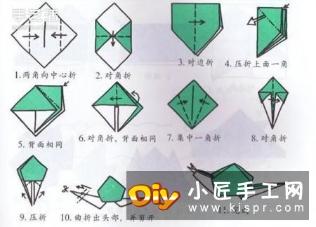 10个儿童手工折纸图解 简单幼儿折纸教程大全