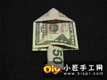 50面额美元,156×66mm,折成上图的样子,基本可以成功了