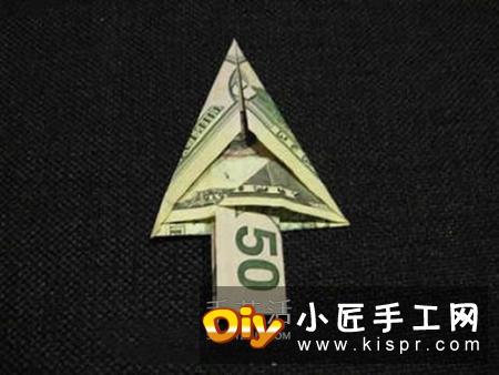 50面额美元,156×66mm,折成上图的样子,基本可以成功了