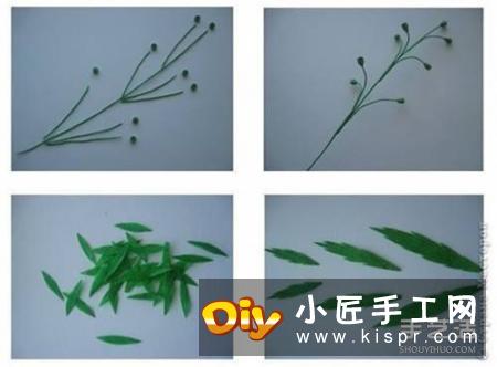 皱纹纸花的折法图解 如何用皱纹纸做花的步骤