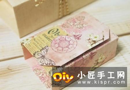 简单折纸礼物盒图解 长方形礼品盒的折法