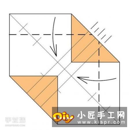 折纸沙发椅的折法图解 手工沙发椅折叠步骤图