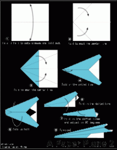 水瓶座和天秤座天文符号的折纸方法图解