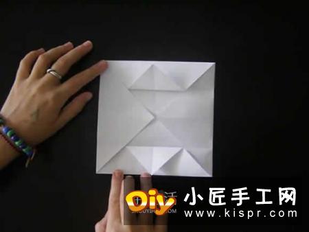 有盖正方形盒子的折法 如何折方形纸盒图解