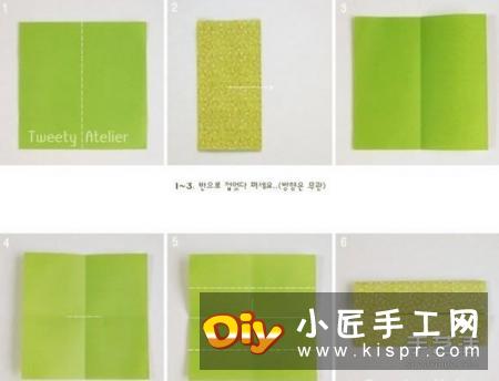 简单折纸礼物盒图解 长方形礼品盒的折法