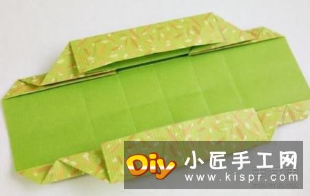 简单折纸礼物盒图解 长方形礼品盒的折法
