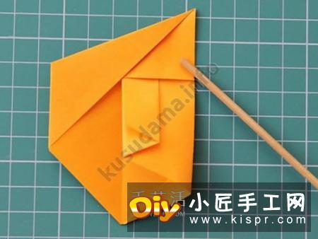 组合玫瑰花的折法教程 还可以做出玫瑰花球