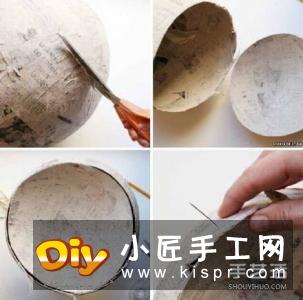 大型皱纸花的做法步骤 手工皱纸花的折法图解