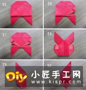 纸拖鞋的折纸方法图解 儿童怎么折拖鞋折法