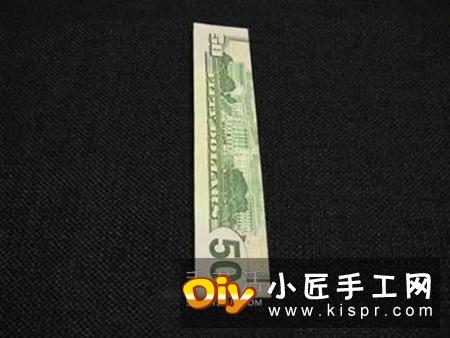 50面额美元,156×66mm,折成上图的样子,基本可以成功了