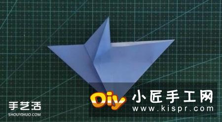 手工折纸女生头像图解 短发女孩的折法步骤图
