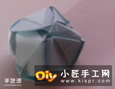 立体蜥蜴的折法步骤图 手工折纸蜥蜴的过程