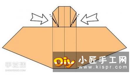 折纸沙发椅的折法图解 手工沙发椅折叠步骤图