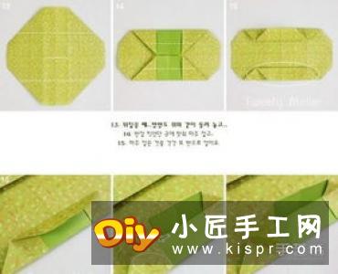 简单折纸礼物盒图解 长方形礼品盒的折法