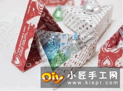 简单折纸礼物盒图解 长方形礼品盒的折法