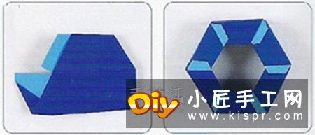 抽纸盒的折法不但折出盒身还要分别
