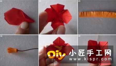 手工折纸郁金香花教程 怎么简单折郁金香步骤