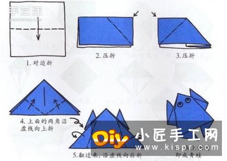 10个儿童手工折纸图解 简单幼儿折纸教程大全