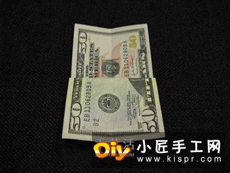 50面额美元,156×66mm,折成上图的样子,基本可以成功了