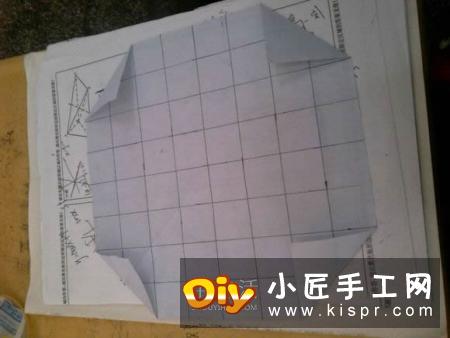 罗斯巴德玫瑰花的折法 折纸卷心福山的步骤图