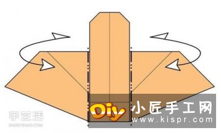 折纸沙发椅的折法图解 手工沙发椅折叠步骤图