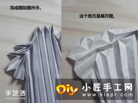 怎么折纸武士刀图解教程 纸武士刀的折法步骤