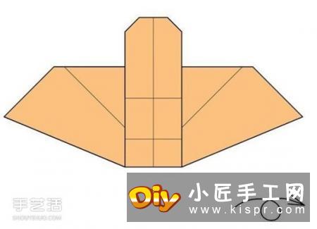 折纸沙发椅的折法图解 手工沙发椅折叠步骤图