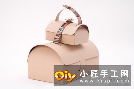创意折纸餐盒DIY 变形前它居然是装饰画