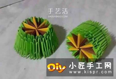 怎么做三角插坦克图解 三角插制作小坦克方法