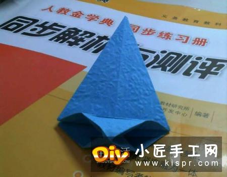 人字拖的折法图解教程 折纸人字拖鞋的方法步骤
