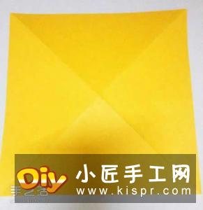 小熊折纸图解教程 传情可爱小熊的折法步骤